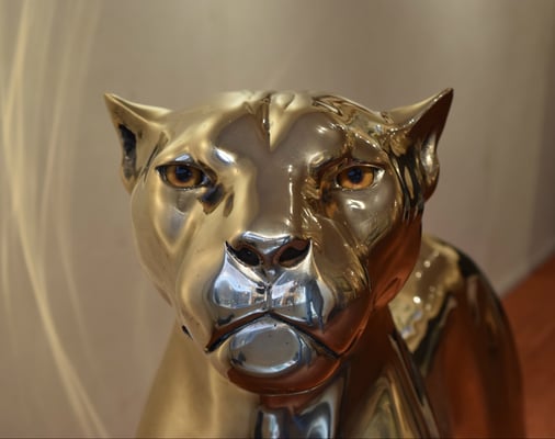 Jaguar, 80 cm, Bronze, Edition: 8. Price on request