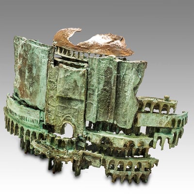 Anthon Hoornweg, bronze, Flavio 53 x 32 cm