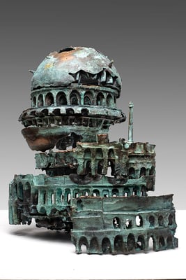 Il Giorno in cui la terra tremo, 45x40x35 cm. EUR 8900