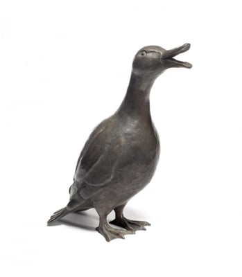 Willemien Fransen Eend Brons 31 cm hoog Prijs op aanvraag / Price on request