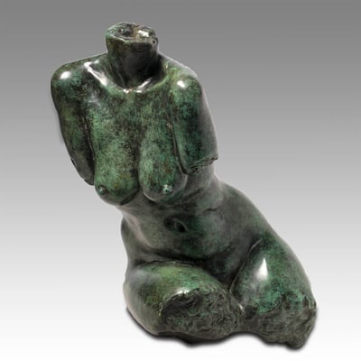 Godfried Dols, bronze, Omaggio, 60x50x43 cm. EUR 9,500