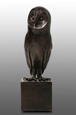 Willemien Fransen Kerkuil Brons 33 cm hoog Prijs op aanvraag / Price on request