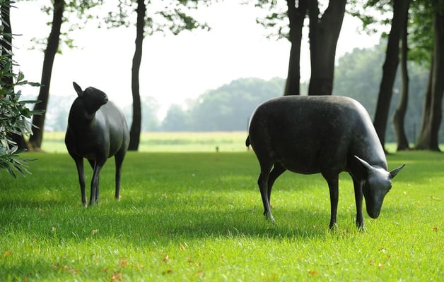 Bronze sheep real size