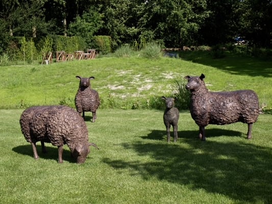 Bronze sheep real size EUR 15,000 per piece
