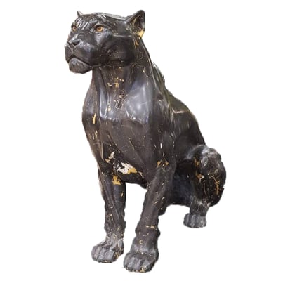 Jaguar, 96 cm, Marble Composite. Price on request