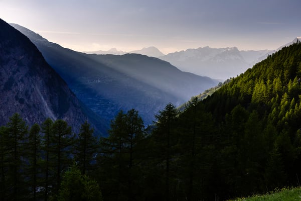 Aussicht nach Norden