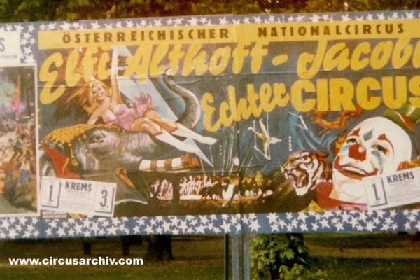 ÖSTERR. NATIONALCIRCUS - ALTHOFF-JACOBI - 1981