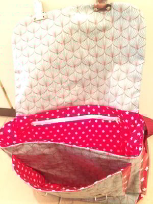 Innenansicht mit Reissverschlusstasche