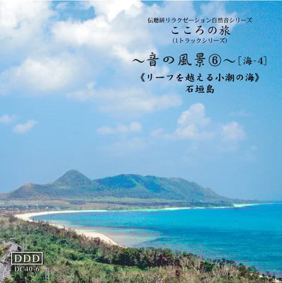 音の風景《音No.６リーフを越える小潮の海岸》