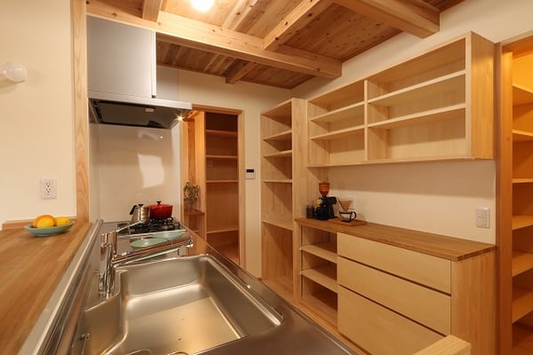 自然素材・木の家・浜松市・マイホーム・キッチン