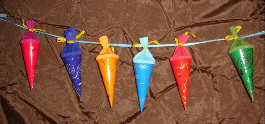 Zuckertütenzauber Schuleingang