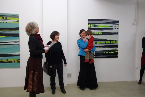 Eröffnung Gefüge und Netze, Haus 10, FFB, 6.2.2009