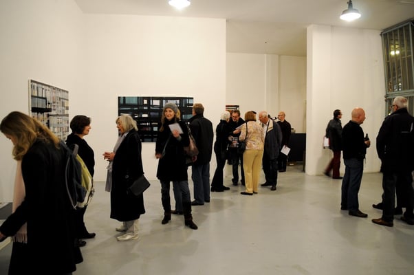 Monika Humm - global Katalogpräsentation 29.11.2009 Artothek, München  Foto: Susanne Hesping