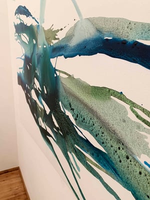 Ausstellung Monika Humm - Sehnsuchtsorte in der Galerie Michael Heufelder, 2025