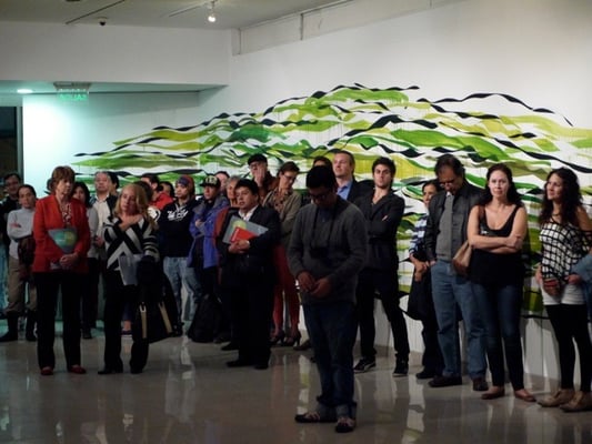 Ausstellungseröffnung Pangaea, am 5.3.2013, Arte Actual, Quito, Ecuador