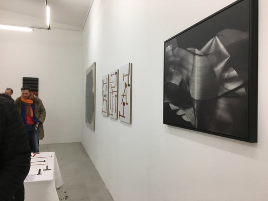 Vernissage "Schwarz und Rot und Gold" am 14.2.2020, Kunstverein Ebersberg