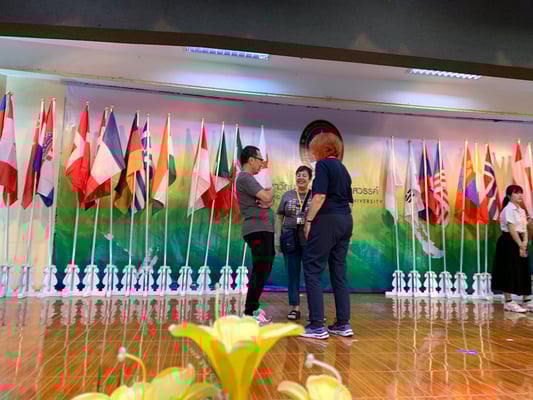 Opening International Art Festival  12.11.2024, Rajabhat University Nakhon Sawan, Thailand