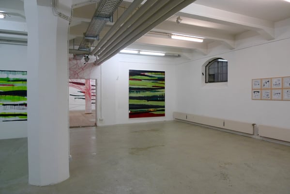 Eröffnung Gefüge und Netze, Haus 10, FFB, 6.2.2009