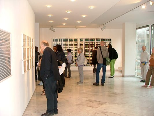 Vernissage der Ausstellung Monika Humm /Christine Ott, Galerie Bezirk Oberbayern, 8.6.2011