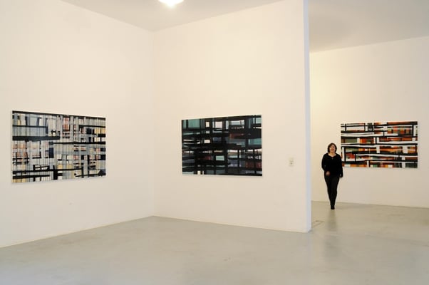 Monika Humm - global Katalogpräsentation 29.11.2009 Artothek, München  Foto: Susanne Hesping