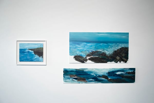 Ausstellungseröffnung: But Nature is a stranger yet am 03.03.2022  Foto: Toby Binder