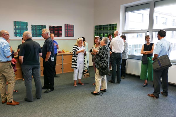 Eröffnung Monika Humm Seasons bei Schnitzer& am 08.09.2016  Foto: Rainer Humm