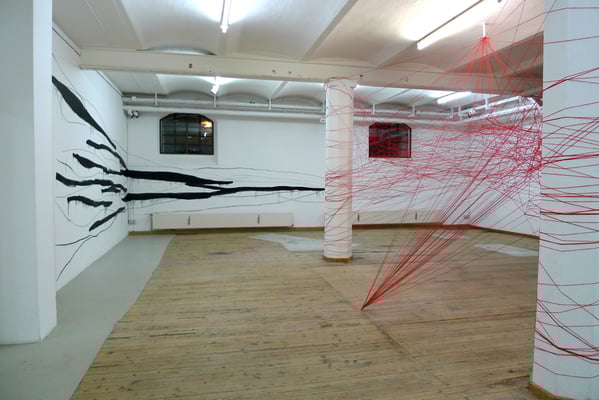 Eröffnung Gefüge und Netze, Haus 10, FFB, 6.2.2009