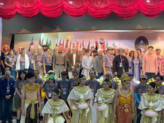 Opening International Art Festival 12.11.2024, Rajabhat University Nakhon Sawan, Thailand