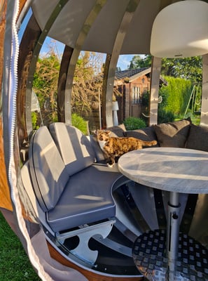 DCM Pergolas à Grandhan | Installation de "bulles" (Insight Out)