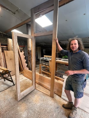 LookCopeaux | FX Gillet, dans son atelier de menuiserie à Bende