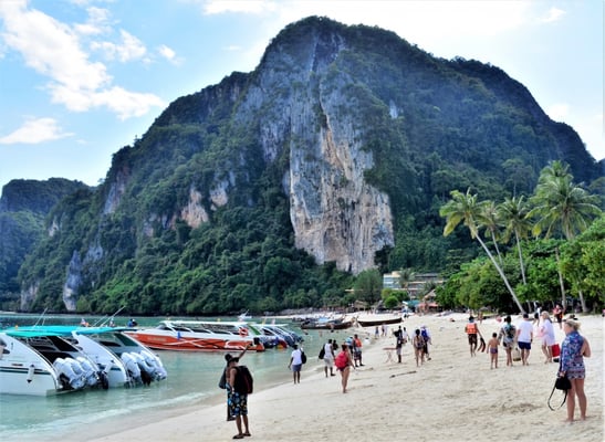 Ankunft auf Phi Phi Don