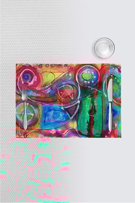 "UNBOUNDED" Set of 4 placemats