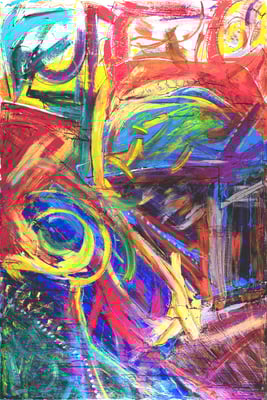 "VOLUNTARY MISBEHAVIOR"  (72x48)  $10,000