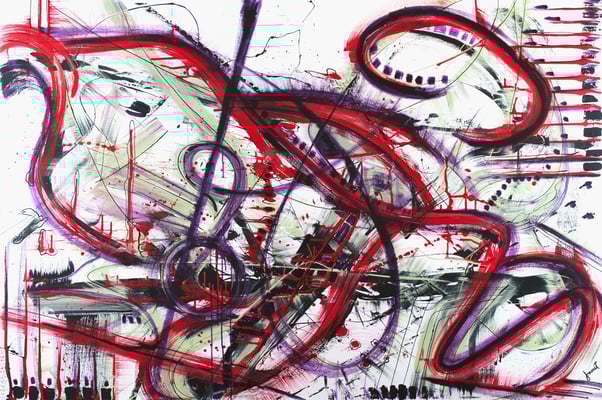 "TRANSIT OF VENUS"  (72x48)  SOLD