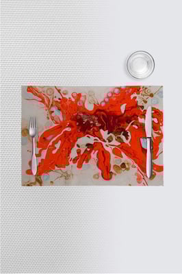 "PASSION' Set of 4 placemats