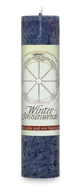 Allgäuer Heilkräuterkerze "Wintersonnenwende"