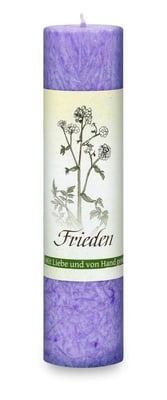 Allgäuer Heilkräuterkerze "Frieden"