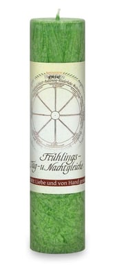 Allgäuer Heilkräuterkerze "Frühlings Tag- und Nachtgleiche"