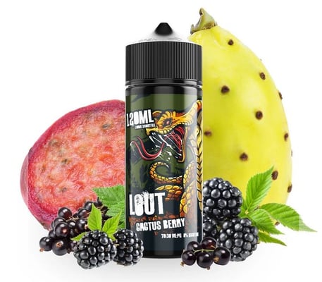 Kaktusfeige mit Brombeeren