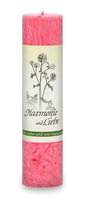Allgäuer Heilkräuterkerze "Harmonie & Liebe"
