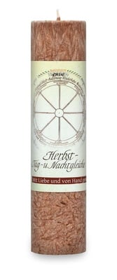 Allgäuer Heilkräuterkerze "Herbst Tag- und Nachtgleiche"