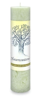 Allgäuer Heilkräuterkerze "Herzenswärme"