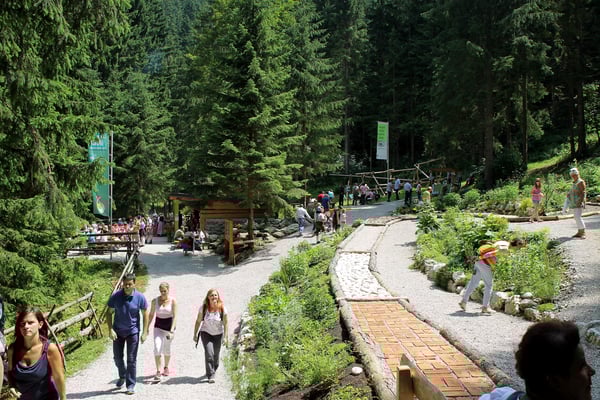 Schon so manche Veranstaltung der TVA GmbH wurde kurzerhand in den Kräutergarten verlegt. 