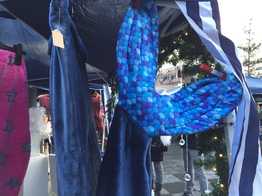 kuschlig, warme Meerjungfrauen-Flosse