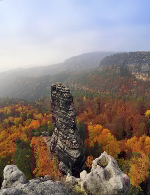 Herbst im Prebischkegel.