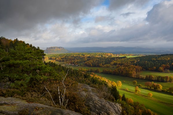Herbst am Pfaffenstein. 