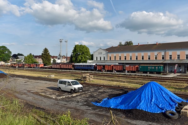 Der Legiovlak zu Gast in Rumburk... Der Legiovlak (Legionszug) ist die originalgetreue Nachbildung eines Legionszuges aus den Jahren 1918 - 1920. 19.05.2018