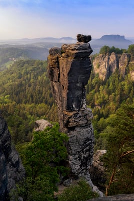 Sonnenaufgang an der Wehlnadel. 