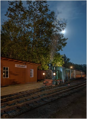 Nur der Mann im Mond schaut zu...