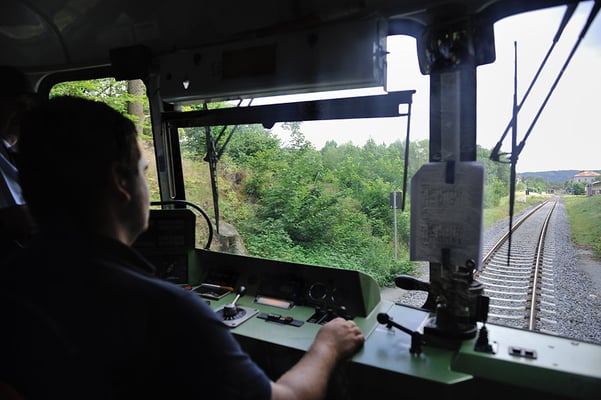 ... und der folgende Grenzübertritt.
